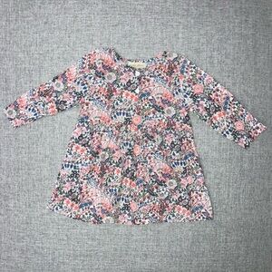 La Petite Collection 2y EUC Floral Long Sleeve Dress
